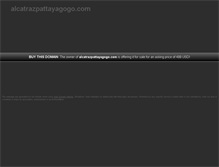 Tablet Screenshot of alcatrazpattayagogo.com